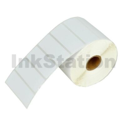 1 Roll Brother RD-S04C1 Compatible Black Text on White Die Cut Label Roll 76mm x 25mm - 1500 labels per roll