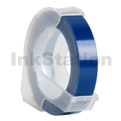 1-Pack Dymo 1741671 Compatible Blue Embossing Label Cassette 9mm x 3m