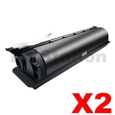 2 x Toshiba e-Studio 163 165 166 167 205 207 Compatible Toner Cartridge T1640D - 24,000 pages