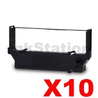 10 x Star RC700B Black Compatible Ribbon Cartridge - approx 5.5M