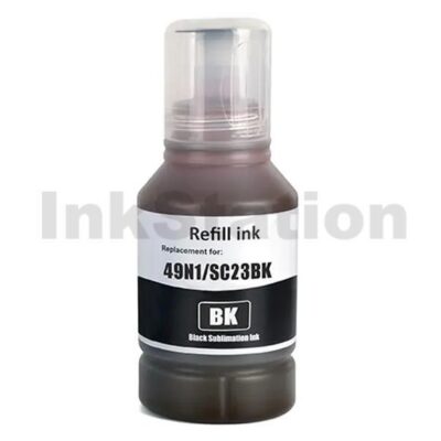 Epson T49N Black Compatible Sublimation Ink Bottle C13T49N100 140ml