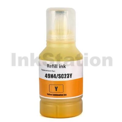 Epson T49N Yellow Compatible Sublimation Ink Bottle C13T49N400 140ml