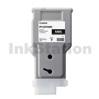 Genuine Canon PFI-207MBK Matte Black Ink Tank