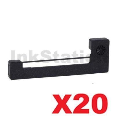 20 x Epson ERC-05B Black Compatible Ribbon Cartridge