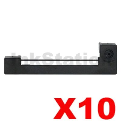 10 x Epson ERC-09P Purple Compatible Ribbon Cartridge