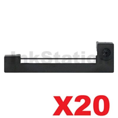 20 x Epson ERC-09B Black Compatible Ribbon Cartridge