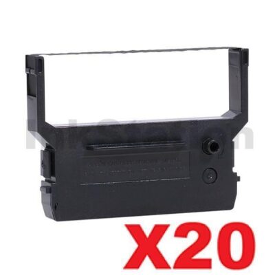20 x Citizen IR-61P Purple Compatible Ribbon Cartridge - approx 9M