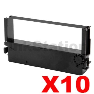 10 x Citizen IR-41B Black Compatible Ribbon Cartridge - approx 4M