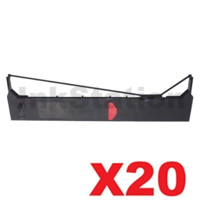 20 x Epson S015055 Compatible Ribbon Cartridge (C13S015055)