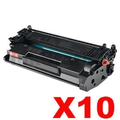10 x HP 76X CF276X High Yield Compatible Black Toner Cartridge - 10,000 Pages