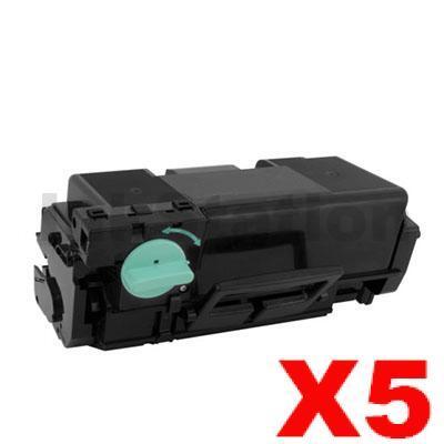 5 x Compatible Samsung SLM4580 (MLT-D303E) Black Toner Cartridge SV025A - 40,000 pages