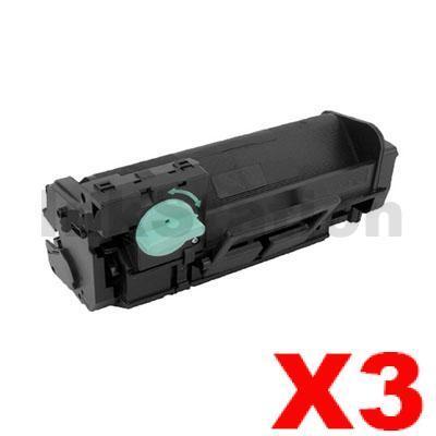 3 x Compatible Samsung MLT-D304E Black Toner Cartridge SV033A - 40,000 pages