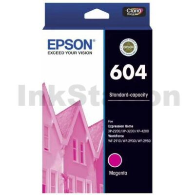 Epson 604 (C13T10G392) Genuine Magenta Inkjet Cartridge - 130 pages