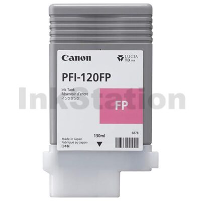 Genuine Canon PFI-120FP Fluorescent Pink Ink Cartridge - 130ML