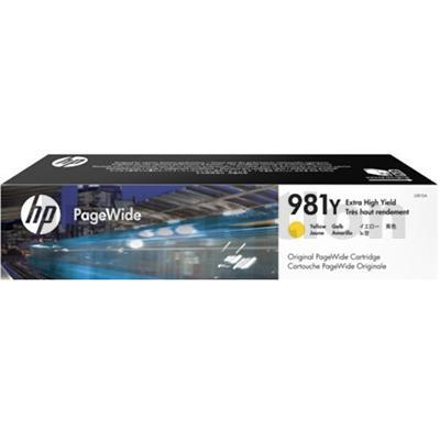 HP 981Y Genuine Yellow Extra High Yield Inkjet Cartridge L0R15A - 16,000 Pages