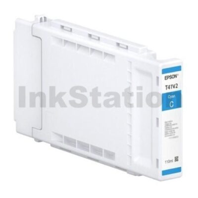 Epson UltraChrome XD2 Cyan Genuine 110ML Ink Cartridge C13T41V200