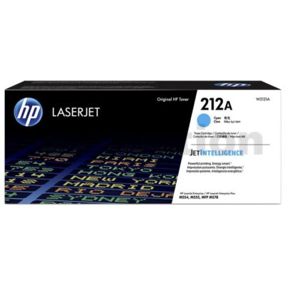 HP 212A W2121A Genuine Cyan Toner Cartridge - 4,500 pages