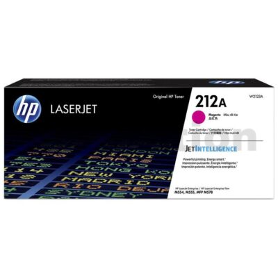 HP 212A W2123A Genuine Magenta Toner Cartridge - 4,500 pages