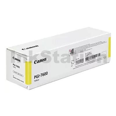 Canon PGI-7600Y Genuine Yellow Ink Cartridge - 6,600 pages
