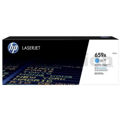 HP 659A W2011A Genuine Cyan Toner Cartridge - 13,000 pages