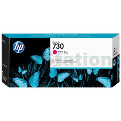 HP 730 Genuine Magenta 300ML DesignJet Inkjet Cartridge  P2V69A