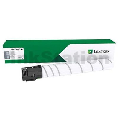Lexmark 76C00K0 Genuine CS921/ CS923 / CX920 / CX921 / CX922 / CX923 / CX924 Black Toner Cartridge - 18,500 pages