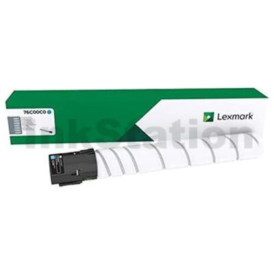 Lexmark 76C00C0 Genuine CS921/ CS923 / CX920 / CX921 / CX922 / CX923 / CX924 Cyan Toner Cartridge - 11,500 pages