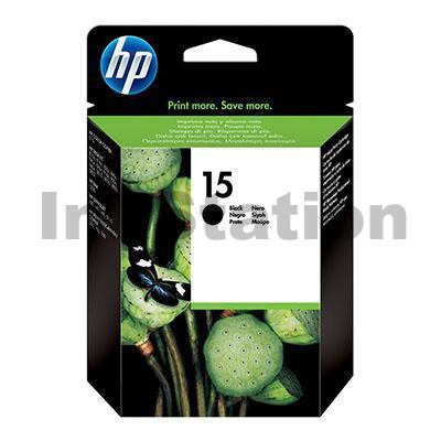 HP 15 Genuine Black Inkjet Cartridge C6615DA
