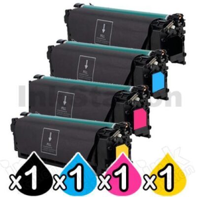 4 Pack HP W2120A-W2123A (212A) Compatible Toner Cartridges Combo [1BK,1C,1M,1Y]