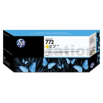 HP 772 Genuine Yellow 300ML Inkjet Cartridge CN630A