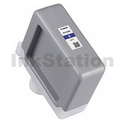 Genuine Canon Lucia Pro PFI-1100B Blue Ink Cartridge - 160ML