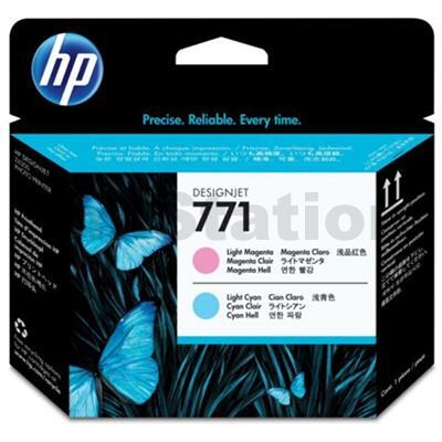 HP 771 Genuine Light Magenta and Light Cyan Printhead CE019A