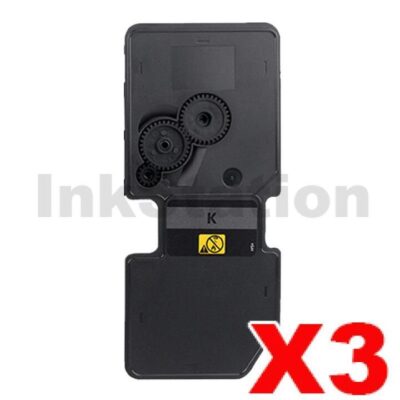 3 x Non-Genuine alternative for TK-5444K Black Toner Cartridge suitable for Kyocera ECOSYS PA2100, MA2100 - 2,800 pages