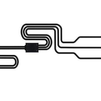 Cooler Master 1-to-3 RGB Splitter Cable for Addressable RGB Fan and RGB Strip, Compatible with ASUS, Gigabyte, MSI and AsRock RGB motherboard