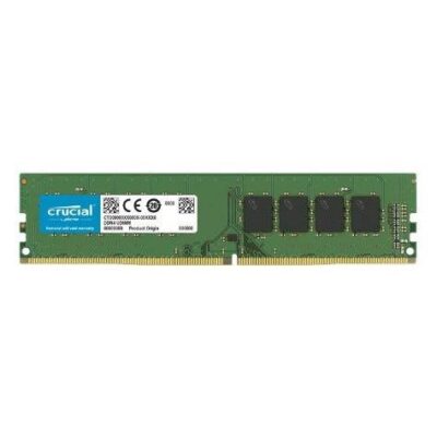 Crucial 16GB (1x16GB) DDR4 UDIMM 3200MHz CL22 1.2V Unbuffered Desktop Memory RAM
