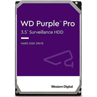 Western Digital WD84PURZ Purple 8TB 3.5" Surveillance HDD 128MB Cache SATA3
