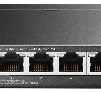 TP-Link TL-SG1005LP 5 Port Gigabit Switch with 4 ports PoE+