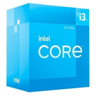 Intel Core i3-12100 CPU Processor, 4 Core 8 Thread, 3.3GHz