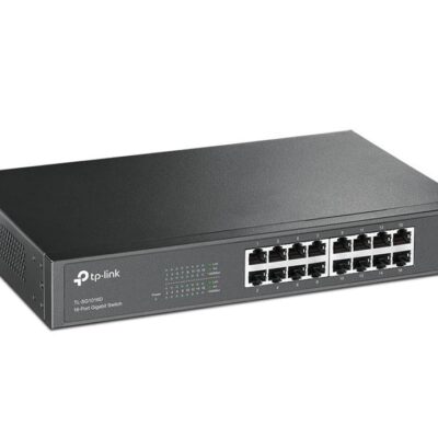 TP-LINK TL-SG1016D 16-Port Gigabit Desktop/Rackmount Switch Unmanaged Gigabit Ethernet (10/100/1000)