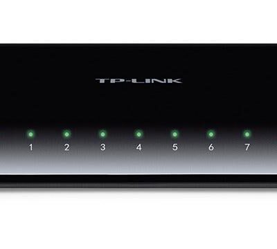 TP-LINK TL-SG1008D network switch Unmanaged Gigabit Ethernet (10/100/1000) Black