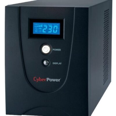 CyberPower Value SOHO LCD 2200VA / 1320W (10A) Line Interactive UPS - (VALUE2200ELCD) - 2 Yrs Adv. Replacement incl. Int. Batteries