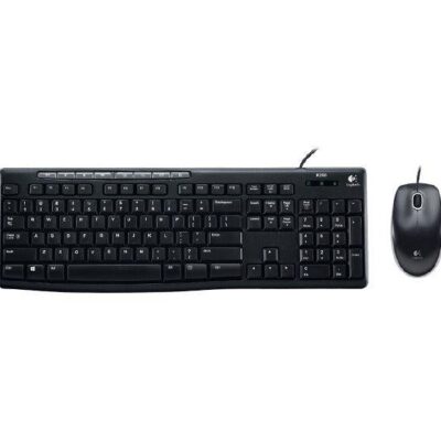 Logitech MK200 keyboard & Mouse Combo USB Black