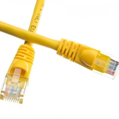 RJ45M to RJ45M Cat6 UTP Network Cable - 5M Yellow