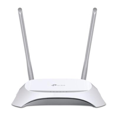 TP-LINK TL-MR3420 wireless router Single-band (2.4 GHz) Fast Ethernet Black,White