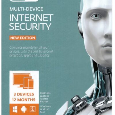 ESET Internet Security OEM 3 Device / 1 Year Licenses Only
