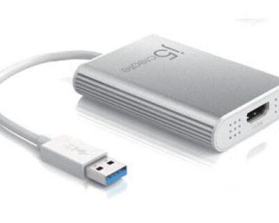 j5 create JUA354 cable interface/gender adapter USB 3.0 Type-A HDMI Silver