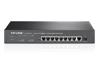 TP-LINK TL-SL2210 network switch Managed L2 Fast Ethernet (10/100) Black