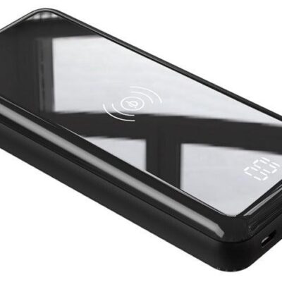 XiPin WS-T58LP BK 10000mAh Power Bank with 10W QC 3.0 Wireless Charging