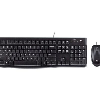 Logitech MK120 USB Black Keyboard and Mouse Combo