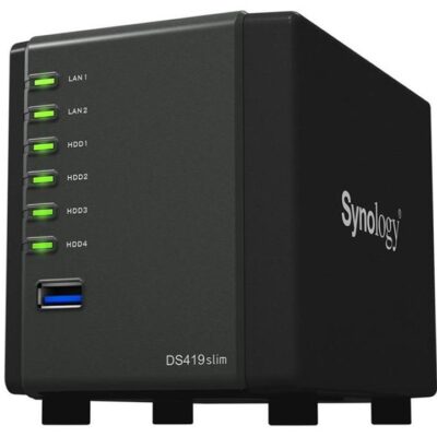 Synology DiskStation DS419slim 4 Bay NAS